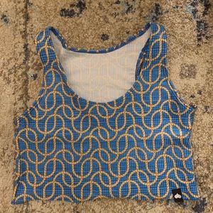 Golden Hour Tank Azul